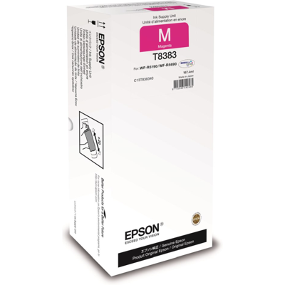Epson Magenta Xl Blekkpatron – Høy Kapasitet (Epsc13t838340, 1 Eske) Epson Magenta Xl Blekkpatron – Høy Kapasitet (Epsc13t838340, 1 Eske)