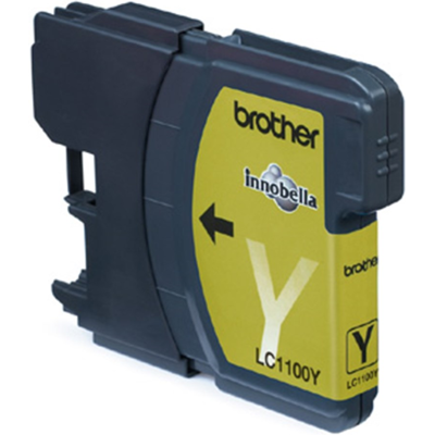 Brother Lc1100y Blekkpatron – Ca 400 Sider (Brolc1100y, Gul, 1 Eske) Gul Brother Lc1100y Blekkpatron – Ca 400 Sider (Brolc1100y, Gul, 1 Eske) Gul