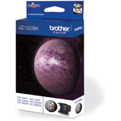 Brother Lc1220bk Blekkpatron – Høy Kapasitet (Brolc1220bk, Svart, 1 Eske) Svart Brother Lc1220bk Blekkpatron – Høy Kapasitet (Brolc1220bk, Svart, 1 Eske) Svart