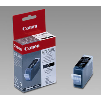 Canon Bci-3ebk Blæktank – Høy Kapasitet (Can22133, Svart, 1 Eske) Svart Canon Bci-3ebk Blæktank – Høy Kapasitet (Can22133, Svart, 1 Eske) Svart