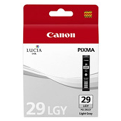 Canon Pgi-29lgy Blekkpatron – Høy Kvalitet, Lang Varighet (Can22384, Lys Grå, 1 Eske) Lys grå Canon Pgi-29lgy Blekkpatron – Høy Kvalitet, Lang Varighet (Can22384, Lys Grå, 1 Eske) Lys grå