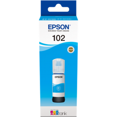 Epson Ecotank Blekk – Høy Kapasitet, Kostnadseffektiv (Epst03r240, Cyan, 1 Eske) Cyan Epson Ecotank Blekk – Høy Kapasitet, Kostnadseffektiv (Epst03r240, Cyan, 1 Eske) Cyan