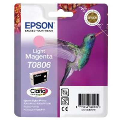 Epson Light Magenta Blekkpatron – Høy Kapasitet (Epst08064010, Lys Magenta, 1 Eske) Lys magenta Epson Light Magenta Blekkpatron – Høy Kapasitet (Epst08064010, Lys Magenta, 1 Eske) Lys magenta