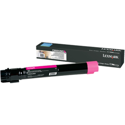Lexmark C950 Toner – Høy Kapasitet, 24k Sider (Lexc950x2mg, Magenta, 1 Eske) Magenta Lexmark C950 Toner – Høy Kapasitet, 24k Sider (Lexc950x2mg, Magenta, 1 Eske) Magenta