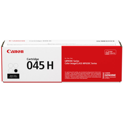 Canon Crg 045h Svart Toner – Opptil 2800 Sider (Can20264, Svart, 1 Eske) Svart Canon Crg 045h Svart Toner – Opptil 2800 Sider (Can20264, Svart, 1 Eske) Svart