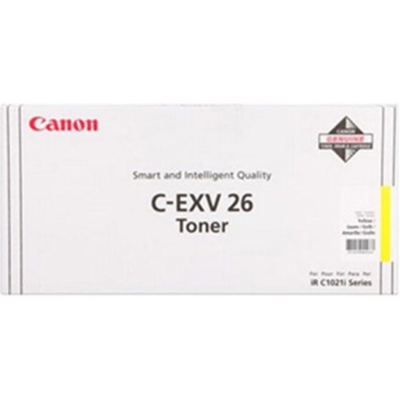 Canon C-Exv 26 Toner – Høy Kapasitet, 6000 Sider (Can21578, Gul, 1 Eske) Gul Canon C-Exv 26 Toner – Høy Kapasitet, 6000 Sider (Can21578, Gul, 1 Eske) Gul