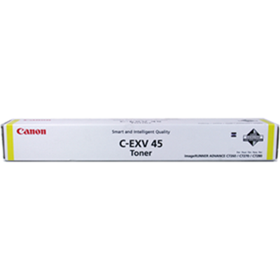 Canon C-Exv 45 Toner – Høy Kapasitet, Pålitelig Utskrift (Can21662, Gul, 1 Eske) Gul Canon C-Exv 45 Toner – Høy Kapasitet, Pålitelig Utskrift (Can21662, Gul, 1 Eske) Gul