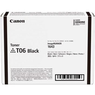 Canon T06 Black Toner – Høy Kapasitet, Skarpe Utskrifter (Can3526c002, 1 Eske) Canon T06 Black Toner – Høy Kapasitet, Skarpe Utskrifter (Can3526c002, 1 Eske)