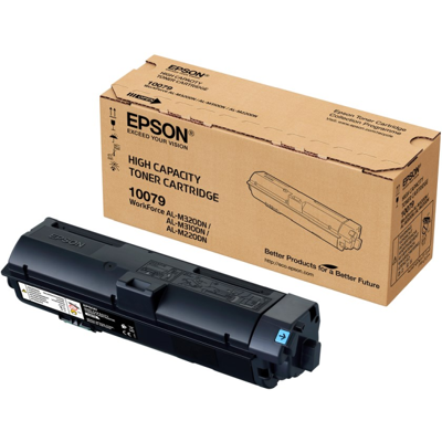 Epson Svart Toner – 6100 Sider, Høy Kvalitet (Epss110079, 1 Eske) Epson Svart Toner – 6100 Sider, Høy Kvalitet (Epss110079, 1 Eske)