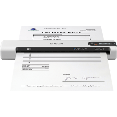 Epson Workforce Ds-80w Skanner – Mobil, Plassbesparende (Epsb11b253402, 1 Eske) Epson Workforce Ds-80w Skanner – Mobil, Plassbesparende (Epsb11b253402, 1 Eske)