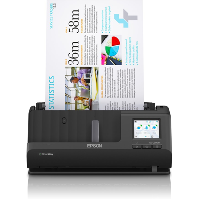 Epson Workforce Es-C380w – Kompakt A4 Nettverkscanner (Epsb11b269401, 1 Eske) Epson Workforce Es-C380w – Kompakt A4 Nettverkscanner (Epsb11b269401, 1 Eske)