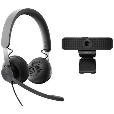 Logitech Wired Personal Video Collaboration Kit, 1 Stykk, Sen-W125935373 Grafitt Logitech Wired Personal Video Collaboration Kit, 1 Stykk, Sen-W125935373 Grafitt