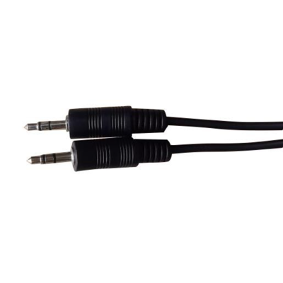 MicroConnect 3,5 Mm (3-Pinners, Stereo) Minijack Slim Kabel, 2 M, 1 Stykk, Sen-Audll2 Svart MicroConnect 3,5 Mm (3-Pinners, Stereo) Minijack Slim Kabel, 2 M, 1 Stykk, Sen-Audll2 Svart