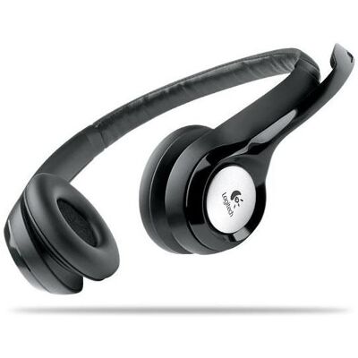 Logitech H390 Clearchat Usb-Hodesett, Type-2, 1 Stykk, Sen-981-000015 Svart Logitech H390 Clearchat Usb-Hodesett, Type-2, 1 Stykk, Sen-981-000015 Svart