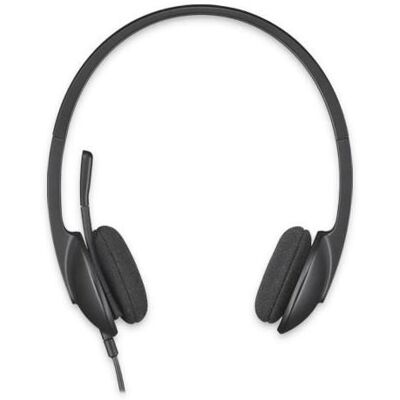 Logitech Usb-Hodesett, H340, 1 Stykk, Sen-W128212097 Svart Logitech Usb-Hodesett, H340, 1 Stykk, Sen-W128212097 Svart