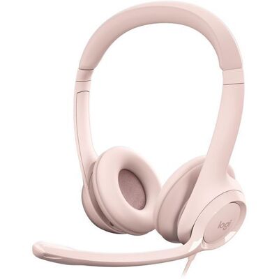 Logitech H390 Usb Datamaskinhodesett, Rosa, 1 Stykk, Sen-W128280965 Rosa Logitech H390 Usb Datamaskinhodesett, Rosa, 1 Stykk, Sen-W128280965 Rosa