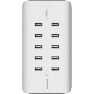 Belkin 10-Port Usb Ladestasjon – Optimal Lading (Bel68718, 1 Eske) Belkin 10-Port Usb Ladestasjon – Optimal Lading (Bel68718, 1 Eske)