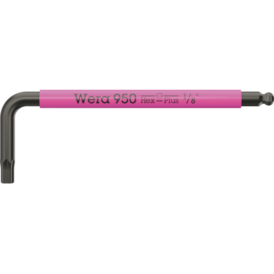 Wera 950 - Spks Flerfarget Sekskant-Plus 1/8" - Unbrakonøkkel Wera 950 - Spks Flerfarget Sekskant-Plus 1/8" - Unbrakonøkkel