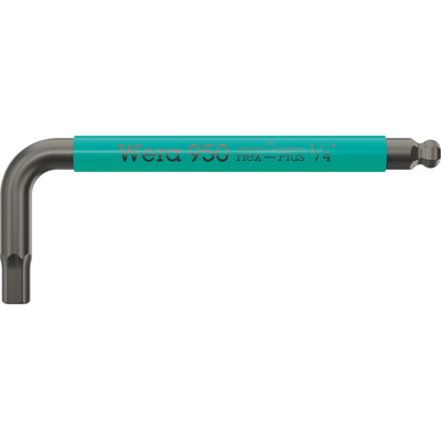 Wera 950 - Spks Flerfarget Sekskant-Plus 1/4" - Unbrakonøkkel Wera 950 - Spks Flerfarget Sekskant-Plus 1/4" - Unbrakonøkkel