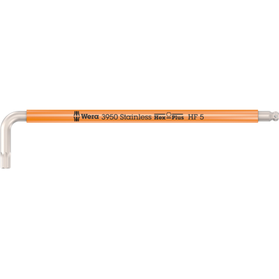 Wera 3950 - Spkl Hex-Plus Hf 5,0 - Unbrakonøkkel Wera 3950 - Spkl Hex-Plus Hf 5,0 - Unbrakonøkkel