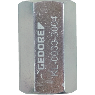 Gedore Justeringsmutter, Kort - Kl-0033-3004 Gedore Justeringsmutter, Kort - Kl-0033-3004