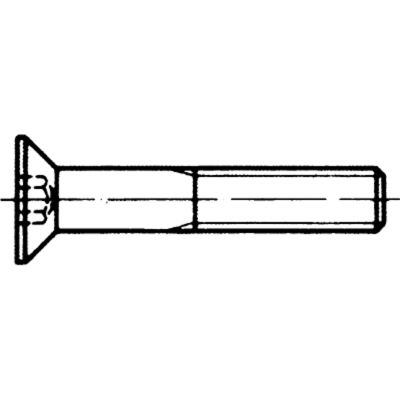 Arvid Nilsson Sekskanthullskrue Iso 10642 Elforzinket M8 × 55 Arvid Nilsson Sekskanthullskrue Iso 10642 Elforzinket M8 × 55