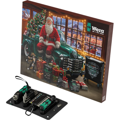 Wera Adventskalender 2026 Håndverktøysett, 24 Deler Wera Adventskalender 2026 Håndverktøysett, 24 Deler