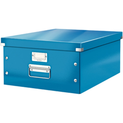Leitz Oppbevaringsboks Click&store L Wow – Elegant Design, Robust Beskyttelse (Ltz60450036, Blå, 1 Eske) Blå Leitz Oppbevaringsboks Click&store L Wow – Elegant Design, Robust Beskyttelse (Ltz60450036, Blå, 1 Eske) Blå