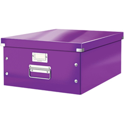 Leitz Oppbevaringsboks Click&store L – Praktisk Og Elegant (Ltz60450062, Lilla, 1 Eske) Lilla Leitz Oppbevaringsboks Click&store L – Praktisk Og Elegant (Ltz60450062, Lilla, 1 Eske) Lilla