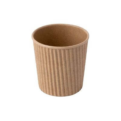Green Box - Ripple Cups - Naturlig - 200 ml - Kopp Green Box - Ripple Cups - Naturlig - 200 ml - Kopp