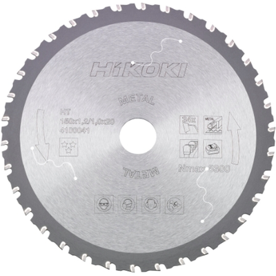 HiKOKI Tct-Sirkelsagblad For Stål 150 X 20 Mm 34t HiKOKI Tct-Sirkelsagblad For Stål 150 X 20 Mm 34t