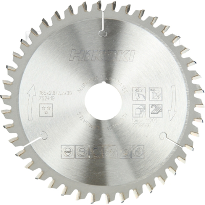 HiKOKI Tct Sirkelsagblad For Laminat Og Aluminium 165 X 30/20 Mm Z42 HiKOKI Tct Sirkelsagblad For Laminat Og Aluminium 165 X 30/20 Mm Z42