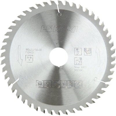Hikoki 185x30 48t Sirkelsagblad - Presise kutt Hikoki 185x30 48t Sirkelsagblad - Presise kutt