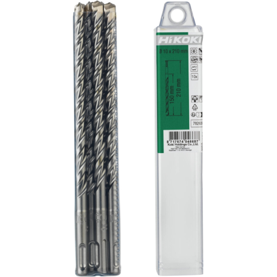 HiKOKI V-Plus Hammerbor Sds-Plus 2-Skjærs 9 X 150/210 Mm 10-Pk HiKOKI V-Plus Hammerbor Sds-Plus 2-Skjærs 9 X 150/210 Mm 10-Pk
