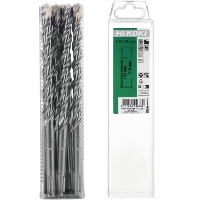 HiKOKI V-Plus Hammerbor Sds-Plus 2-Skjærs 12 X 160/210 Mm 10-Pk HiKOKI V-Plus Hammerbor Sds-Plus 2-Skjærs 12 X 160/210 Mm 10-Pk