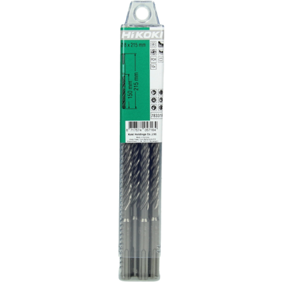HiKOKI Fch Hammerbor Sds-Plus 4-Skjærs 7 X 50/115 Mm 10-Pk HiKOKI Fch Hammerbor Sds-Plus 4-Skjærs 7 X 50/115 Mm 10-Pk