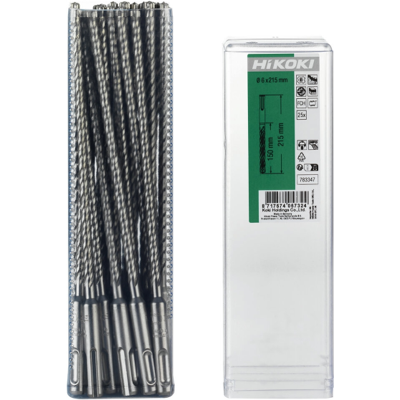 HiKOKI Fch Hammerbor Sds-Plus 4-Skjærs 5,5 X 50/115 Mm 25-Pk HiKOKI Fch Hammerbor Sds-Plus 4-Skjærs 5,5 X 50/115 Mm 25-Pk