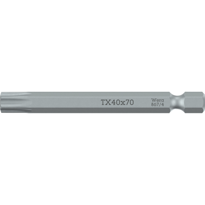 Wera 867/4 - Z Tx 8 X 70 Mm - Torx-Bit Wera 867/4 - Z Tx 8 X 70 Mm - Torx-Bit
