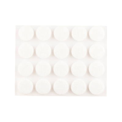 MFT Møbelfilt 17 Mm Hvit, 20 Stk MFT Møbelfilt 17 Mm Hvit, 20 Stk