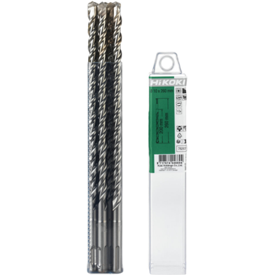HiKOKI V-Plus Hammerbor Sds-Plus 2-Skjærs 11 X 210/260 Mm 10-Pk HiKOKI V-Plus Hammerbor Sds-Plus 2-Skjærs 11 X 210/260 Mm 10-Pk