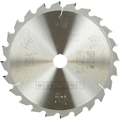 Hikoki Sirkelsagblad 255x30 24T Tynn - Treklipping - Produkttype Hikoki Sirkelsagblad 255x30 24T Tynn - Treklipping - Produkttype