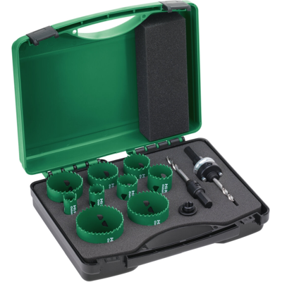 HiKOKI Hss-Co Bi-Metall Hullsagsett Mekaniker 13 Deler HiKOKI Hss-Co Bi-Metall Hullsagsett Mekaniker 13 Deler