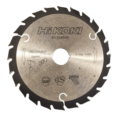 Hikoki 125x1,2mm 24t Sirkelsagblad - Presisjon & Pålitelighet Hikoki 125x1,2mm 24t Sirkelsagblad - Presisjon & Pålitelighet