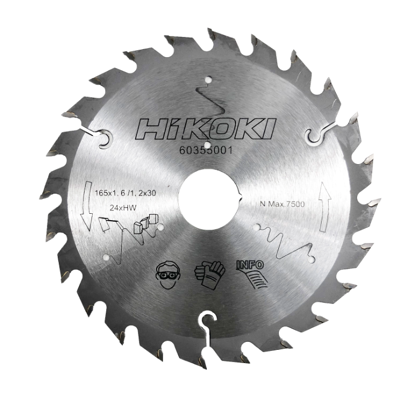 HiKOKI Tct Sirkelsagblad 130 X 1,6 Mm 24t HiKOKI Tct Sirkelsagblad 130 X 1,6 Mm 24t