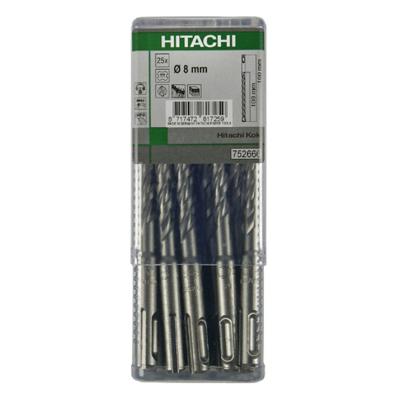 HiKOKI V-Plus Hammerbor Sds-Plus 2-Skjærs 5,5 X 50/110 Mm 25-Pk HiKOKI V-Plus Hammerbor Sds-Plus 2-Skjærs 5,5 X 50/110 Mm 25-Pk