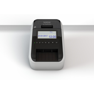 Brother Ql-820nwb Etikettmaskin – Rask Utskrift, Trådløs Tilkobling (Broql820nwbc, 1 Eske) Brother Ql-820nwb Etikettmaskin – Rask Utskrift, Trådløs Tilkobling (Broql820nwbc, 1 Eske)