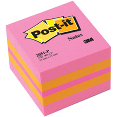3M Post-It Mini Kubeblokk – Ideell For Notater (2051mp, Rose, 5 Eske) Rosa 3M Post-It Mini Kubeblokk – Ideell For Notater (2051mp, Rose, 5 Eske) Rosa