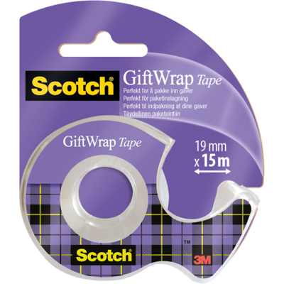 3M Tape Giftwrap – Unik Satin Finish, Lett Å Rulle Ut (7100134538, 1 Eske) 3M Tape Giftwrap – Unik Satin Finish, Lett Å Rulle Ut (7100134538, 1 Eske)