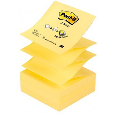 3M Post-It Z-Notes – Original Gule Notater (R330, 1 Eske) 3M Post-It Z-Notes – Original Gule Notater (R330, 1 Eske)