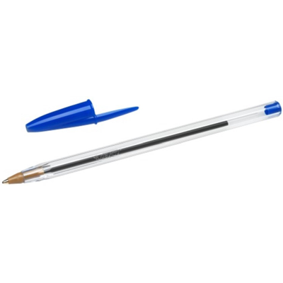 Bic Cristal Kulepenn – Gjennomsiktig Design (847898, Blå, 50 Eske) Blå Bic Cristal Kulepenn – Gjennomsiktig Design (847898, Blå, 50 Eske) Blå